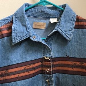 Vintage Wrangler button up